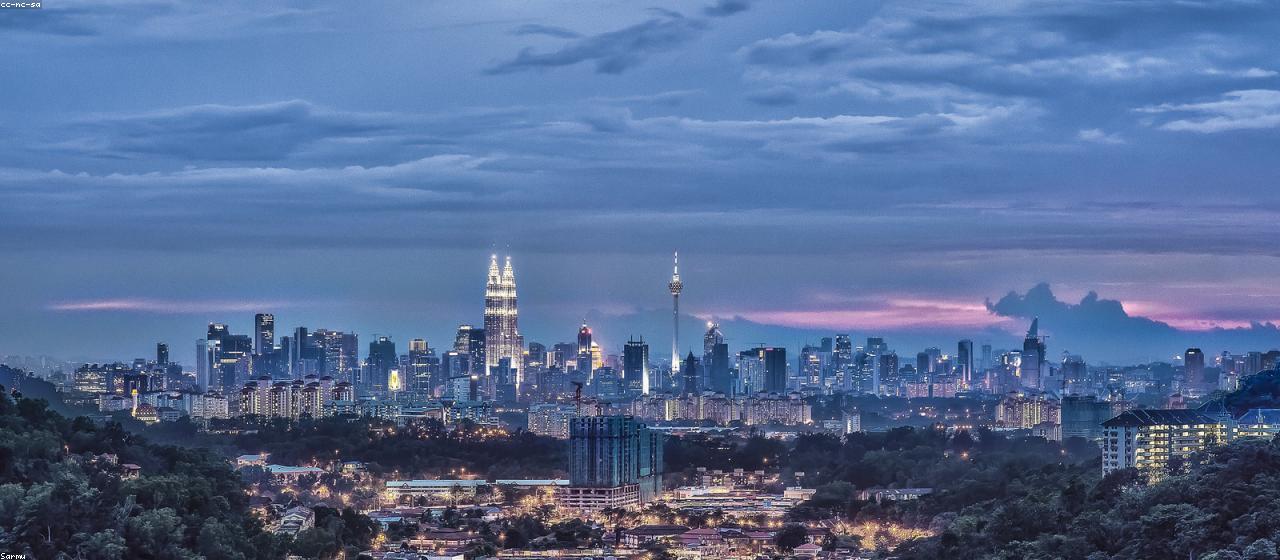 Malaysia at night